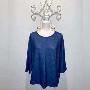 Chico’s 3/4 Sleeve Top - Large